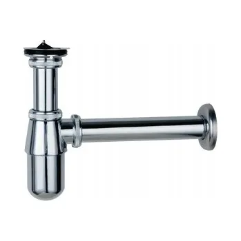 Sifon Umyvadlový sifon pro umyvadlo, chromovaný kov