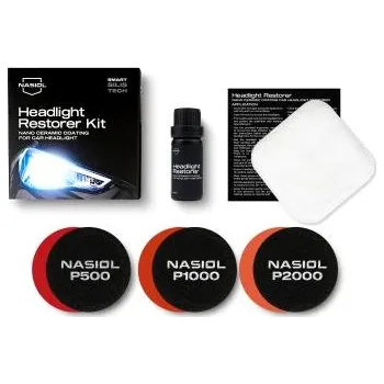 Autošampón Sada pro renovaci světlometů, Nasiol HEADLIGHT RESTORER