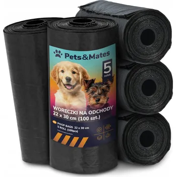 Sáčky na psí exkrementy Pets&Mates 100 ks