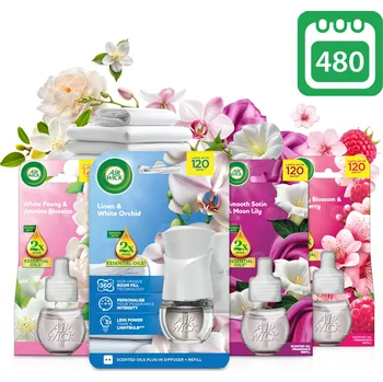 Osvěžovač vzduchu AIR WICK Elektrický set 4× 19 ml