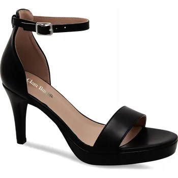 Dámské sandále Clara Barson dámské sandály WSS21151-01 na jehlovém podpatku, velikost 38