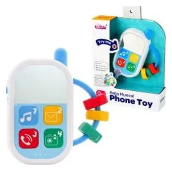 Hudební nástroj pro děti Telefon grzechotka muzyczna dla malucha