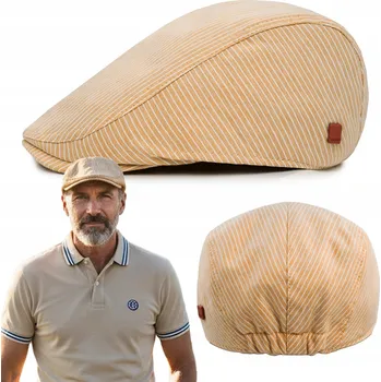 Čepice Pako Jeans kšiltovka muž hnědá univerzální velikost