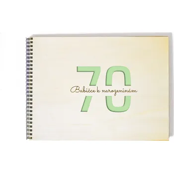 Fotoalbum Narozeninové fotoalbum s věkem Barva: Zelená