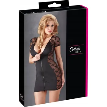 Dámské šaty ŠATY MINI SE ZIPEM L Cottelli Party