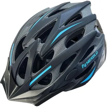 Sport Nexelo Straight Matt černo - Modrá přilba M 55-58 cm