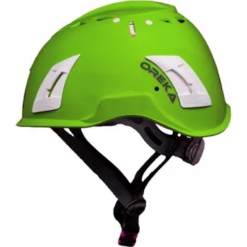 Pracovní přilba Ochranná přilba pro stavební dělníky, dřevorubce a elektrikáře Irudek Oreka