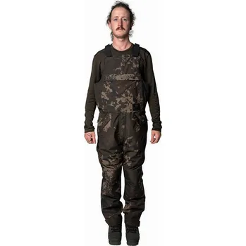 Pánské kalhoty Nash Kalhoty Zero Tolerance Helluva Waterproof Bib and Brace Camo XXL