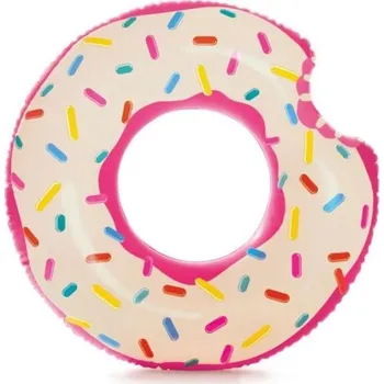 Intex Kruh plavecký DONUT 107 x 99 cm růžová