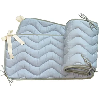 Dětská postýlka Pinkie Bio Wave Blue