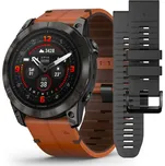 Garmin Epix Pro Gen 2 51mm Sapphire Carbon Gray DLC Titanium Chestnut leather