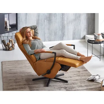 Křeslo NEO STYLE XC relaxační kožené polohovací křeslo s funkcí 2- motorovou