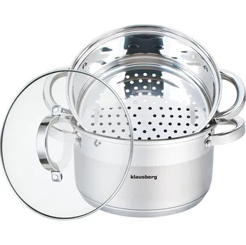 Multifunkční hrnec Klausberg Parní hrnec 3 elem. 20 cm Kb - 7138