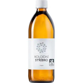 LAKSHMI NARAYAN Koloidní stříbro 15 ppm 500 ml