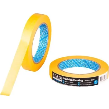 Lepicí páska STROXX Maskovací páska pro ostré a přesné hrany zlatá 18 mm × 50 m