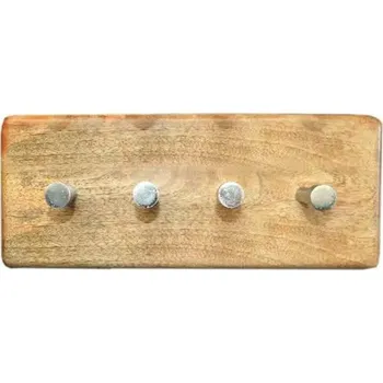 Věšák LAKŠMI Věšák na klíče Hina 4 háčky