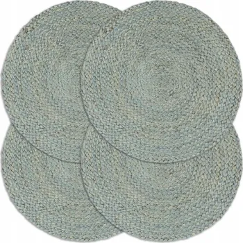 prostírání Kulatý prostírání, juta 38 x 38 cm