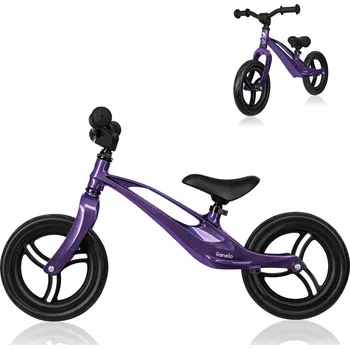 Odrážedlo Odrážedlo Lionelo Bart 12" fialové, růžové LO-BART PURPLE AMETHYST