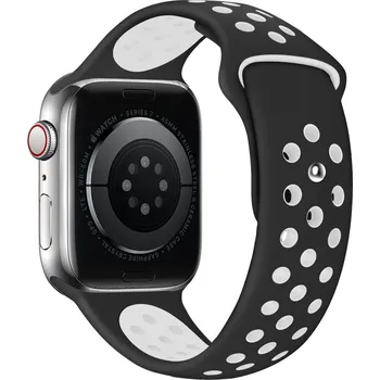 Příslušenství k chytrým hodinkám Eternico Sporty pro Apple Watch 38mm / 40mm / 41mm Pure White and Black