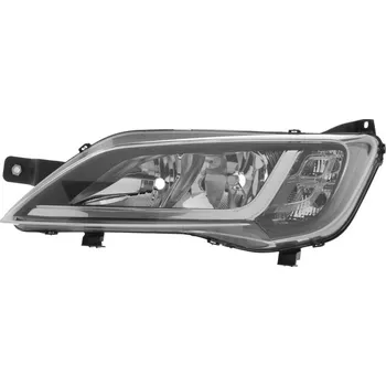 Auto-moto ACI PEUGEOT BOXER 14- přední světlo H7+H7 (el. ovládané + motorek) černé L