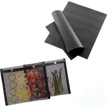 Příslušenství pro gril Sada na grilování - 2 x teflonová podložka + 2 x grilovací síťka