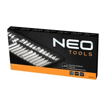 Bit Šroubovací bity s držákem, 06-107, 40 ks, Sada, NEO TOOLS