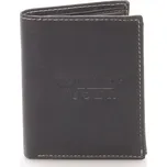 Pánská kožená peněženka černá WILD tiger