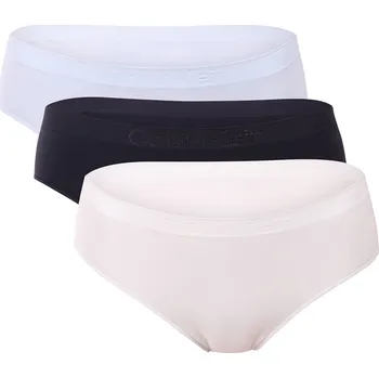 Dámské spodní prádlo 3PACK dámské kalhotky Calvin Klein bezešvé vícebarevné (QD5212-FBI) L QD5212-FBI Možnost vrácení zboží ZDARMA do 120 dnů!