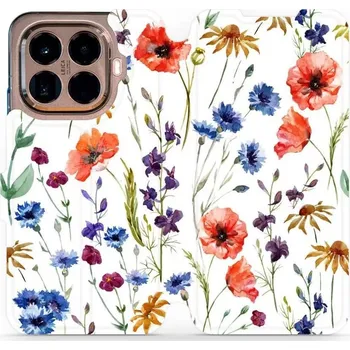 Telefonní příslušenství Mobiwear Flip pouzdro pro Xiaomi 15T Pro kvítí