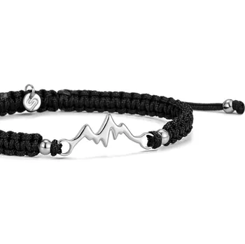 Náramek Sailbrace Braided Bracelet Silver Mountain