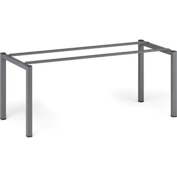 Stolová podnož Stolová podnož SQUARE, 1800 x 800 x 725 mm, černá