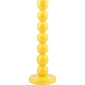 Svícen Butlers LITTLE ITALY Svícen na dlouhou svíčku 30 cm - žlutá