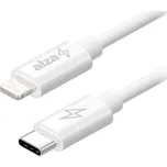 AlzaPower Core USB-C to Lightning MFi 0.5m bílý