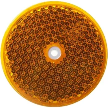 Přívěs k motorovému vozidlu ACI Odrazka oranžová kulatá Wital (průměr 75 mm)