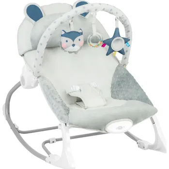 Křeslo Ricokids 7328 Houpací křeslo s vibracemi, šedé