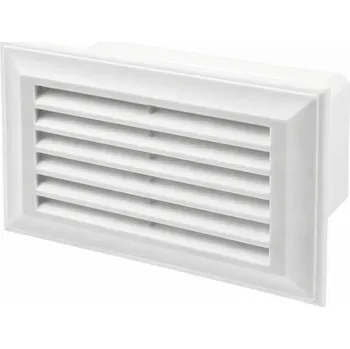 Větrací mřížka Plastová větrací výusť pro ploché potrubí Průměr [mm]: Ø 55 x 110 55 x 110 / 60 x 204