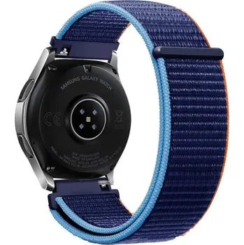 Příslušenství k chytrým hodinkám Eternico Airy Universal Quick Release 20mm Thunder Blue and Blue edge