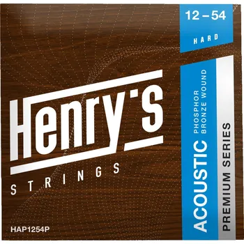 Struna pro hudební nástroj Henry’s HAP1254P PREMIUM serie, Phosphor 12 54