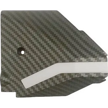 Motorová koloběžka Teverun Přední pravý nebo zadní levý kryt deku (carbon) - FIGHTER MINI