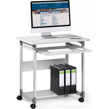 Kancelář Pojízdný stolek pro PC 75 FH - Šedý