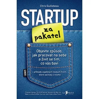 Kniha Startup za pakatel Ekniha