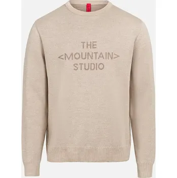 Pánský svetr The Mountain Studio Pánský svetr TMS SKI SWEATER ZIMA Purpurová XL Pánské