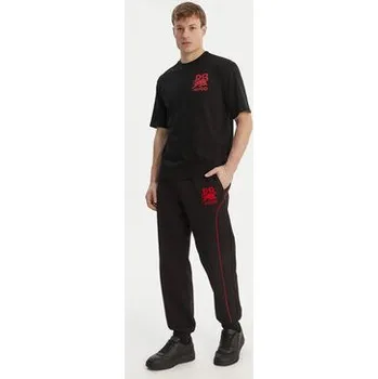 HUGO T-Shirt Delel_RB 50564572 Černá Relaxed Fit S