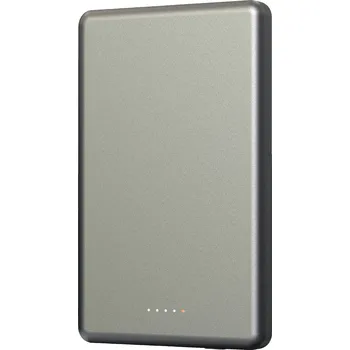 Powerbanka Denver PQCW-5010 Bezdrátová powerbanka Li-Pol, 5000 mAh, Rychlé nabíjení, černá, Indikátor stavu