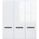 Black Red White Azteca Trio SZF3D/21/18 (bílá + lesk bílý) Bílý lesk,Wenge magia