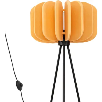 Stojací lampa Stojící lampa Mula, 1x žluté plstěné stínítko, b, (fi 45cm)