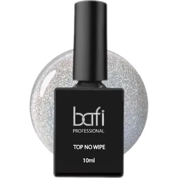 Lak na nehty Bafi Top no wipe Glitter 001 10 ml