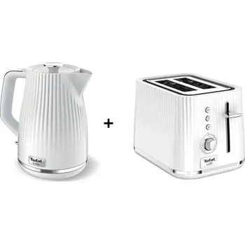 Topinkovač Tefal TT761138 Loft 2S + Tefal KO250130 Loft bílá