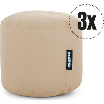 Taburet SakyPaky 3x taburet béžový
