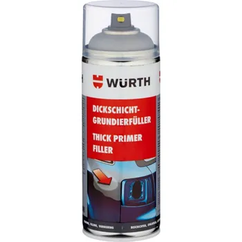 Autokosmetika Würth Silnovrstvý základní tmel šedý, 400 ml